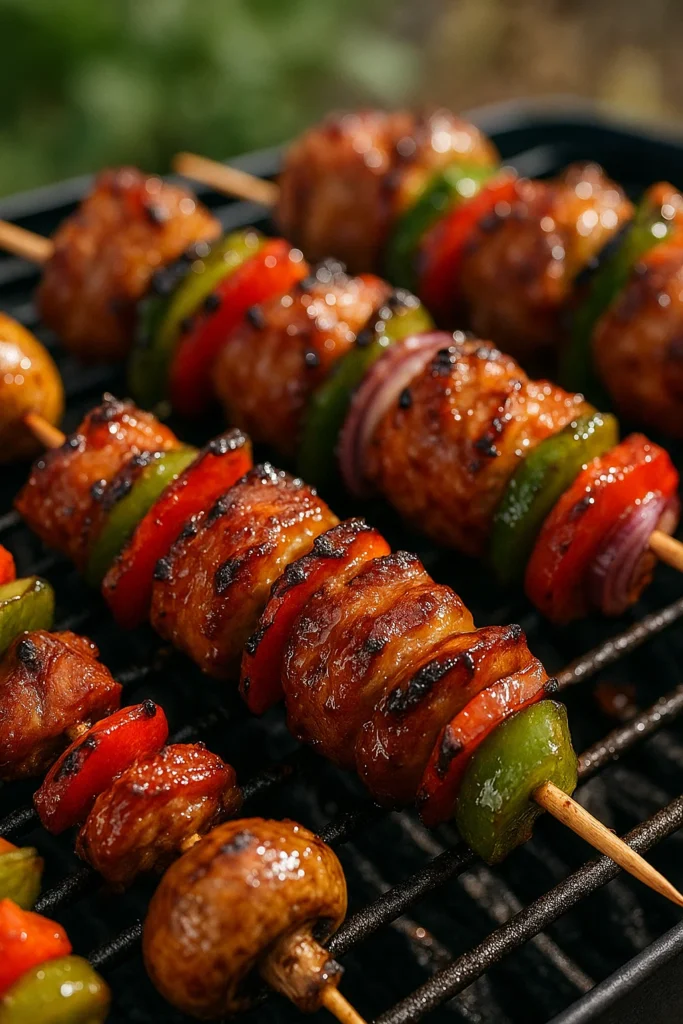無煙炭BBQ燒烤套裝 - 戶外使用無煙炭燒肉場景