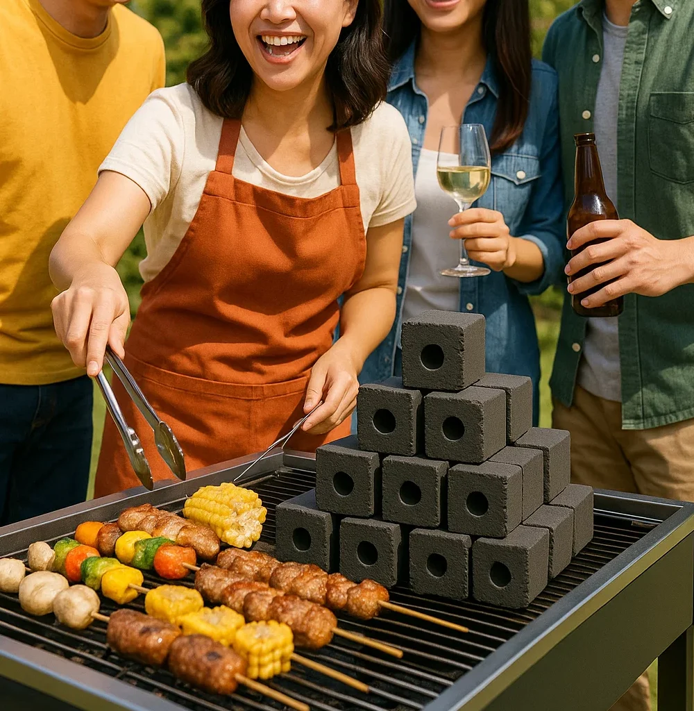 無煙炭BBQ燒烤套裝 - 完整展示