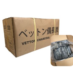 2KG 白炭備長炭（荒小）｜日本出口級｜高碳化無煙越南炭｜慢火細烤・淨水除臭專用